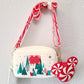2026 Disney Parks Christmas Santa Mickey Loungefly Crossbody Bag & Coin Purse