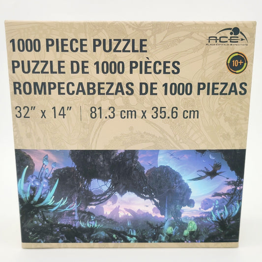 NEW Disney Parks WDW Animal Kingdom Pandora Avatar Landscape Banshee Puzzle 1000