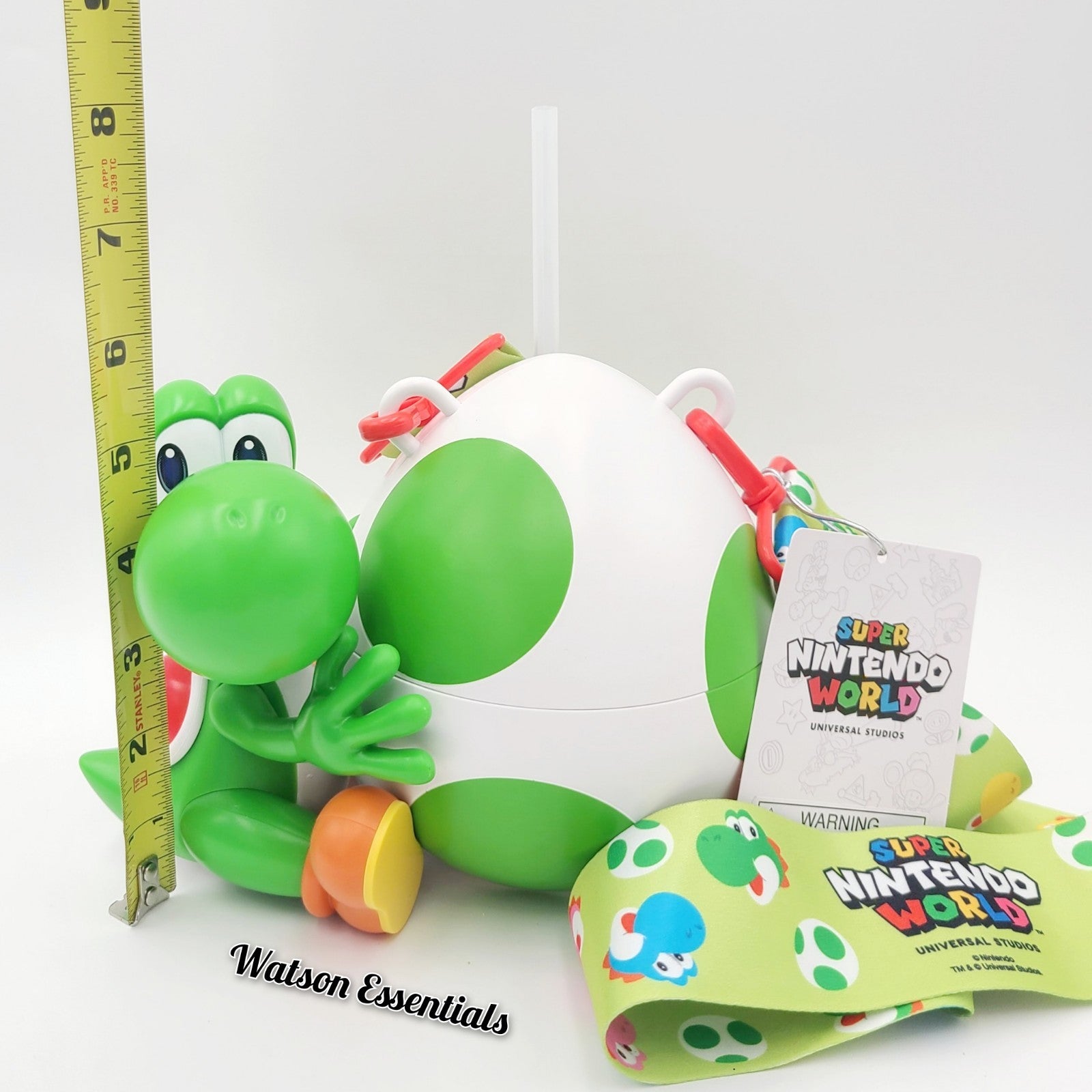 *Yoshi & Egg Sipper* Universal Studios EPIC Fan Fest Super Nintendo World NEW