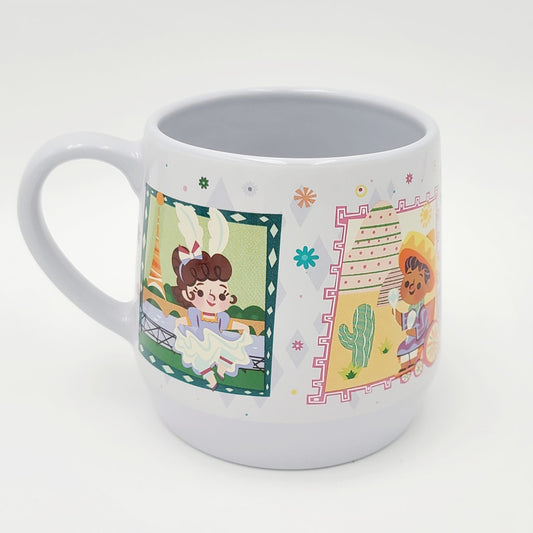 2026 Disney World Parks It’s A Small World Attraction Scenes Coffee Mug 19 Oz