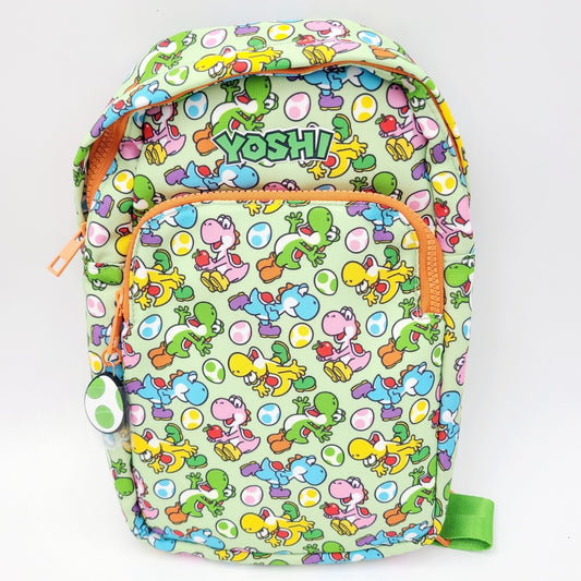 Universal Studios EPIC Universe Super Nintendo World Yoshi Sling Bag Backpack