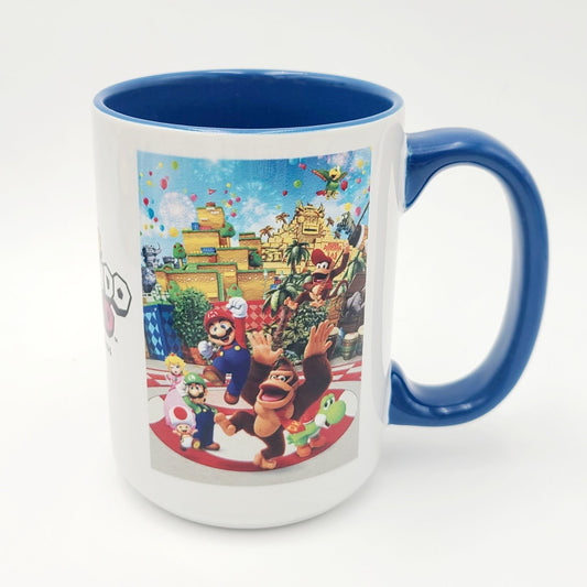 Universal Studios EPIC Super Nintendo World Multi Character Mug Cup Mario Donkey