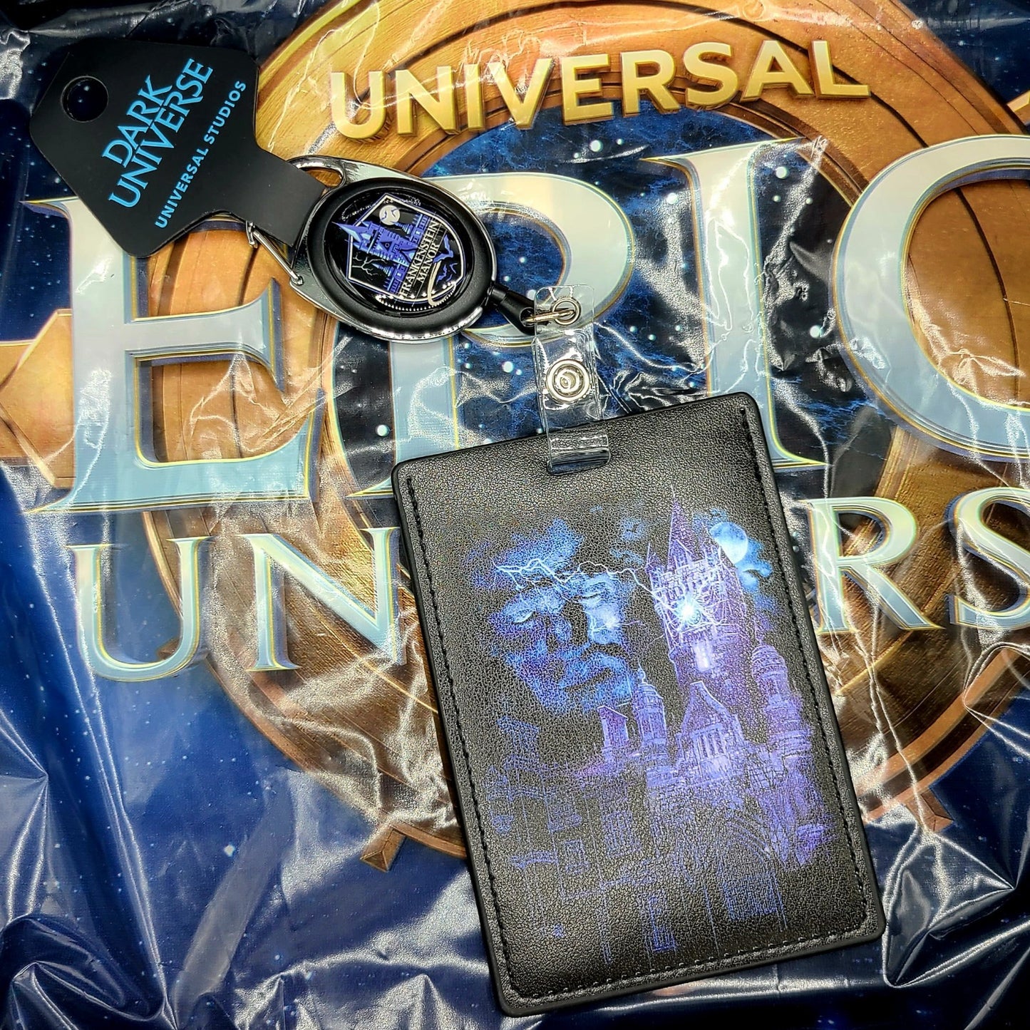 Universal Studios Orlando EPIC Dark Universe Frankenstein Manor ID Badge Reel