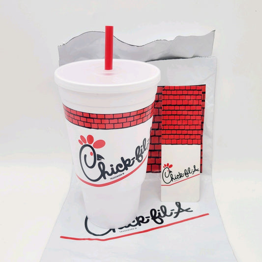 NEW Chick Fil A Cup Classic 1967 Cup Lid Straw Bookmark 2026 2nd In Series CFA
