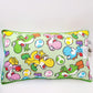 NEW Universal EPIC Universe Nintendo Multicolor Yoshi Throw Green Pillow 20"x12"
