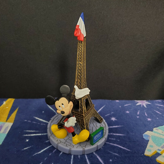 Disney Parks EPCOT France World Showcase Mickey Mouse Eiffel Tower Figurine