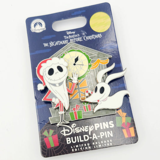 Disney Parks Jack Skellington Santa 2025 Nightmare Before Christmas Build A Pin