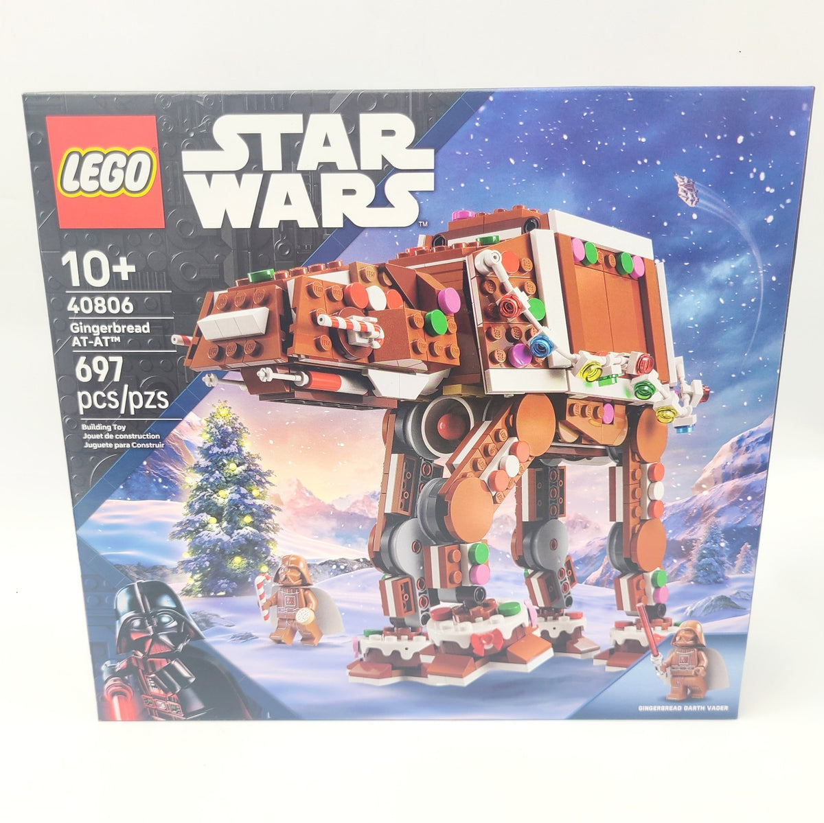 Disney Park LEGO Star Wars: Gingerbread AT-AT Walker #40806 Brand New Sealed 