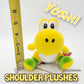 Set of 5 EPIC Universal Studios Super Nintendo World Yoshi Shoulder Magnet Plush