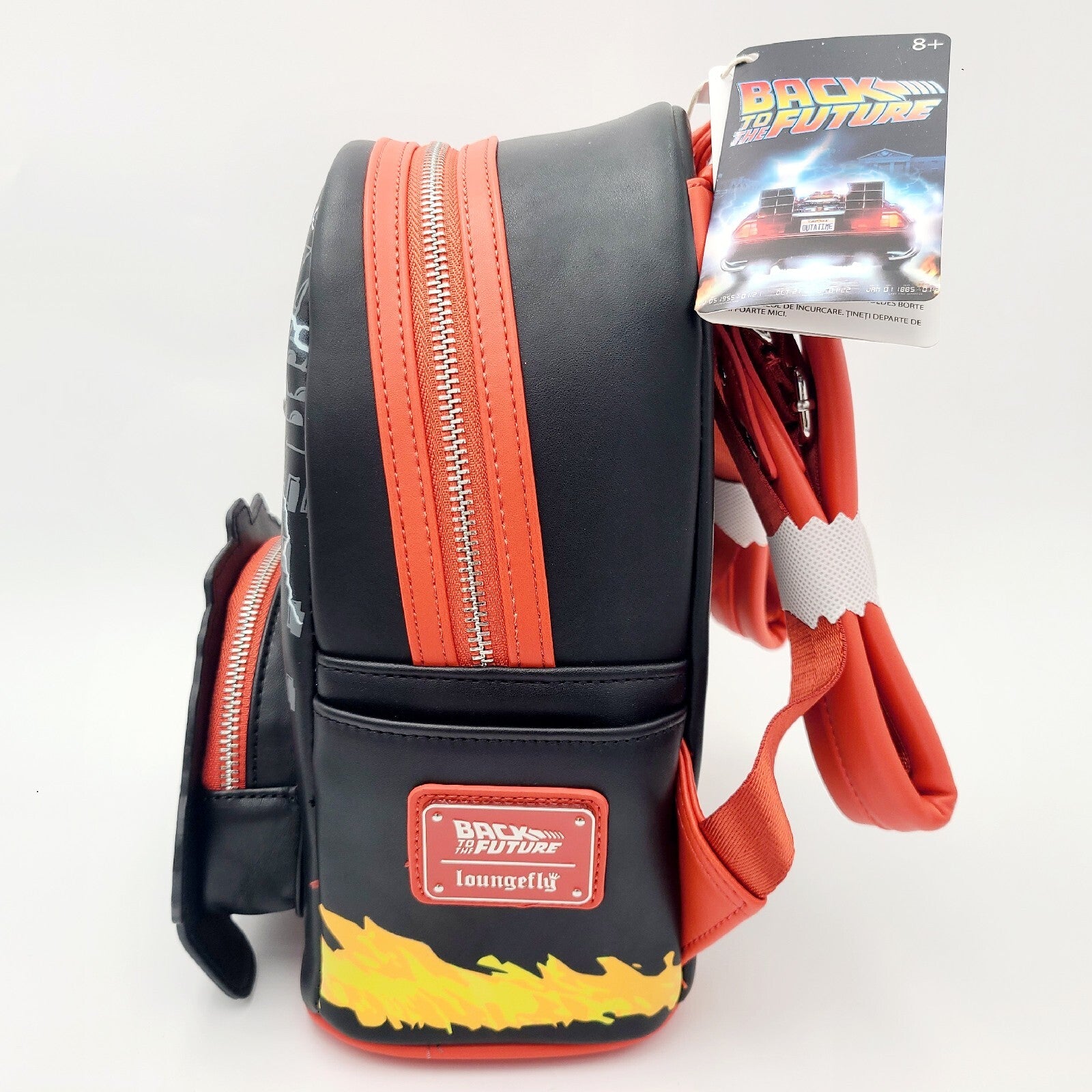 Back To The Future Delorean Speedometer Loungefly Mini Backpack Universal Glows