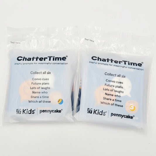 *Set Of 2* 2025 Chick-fil-A Kids Meal Activity - Chatter Time "Convo Cues” NEW