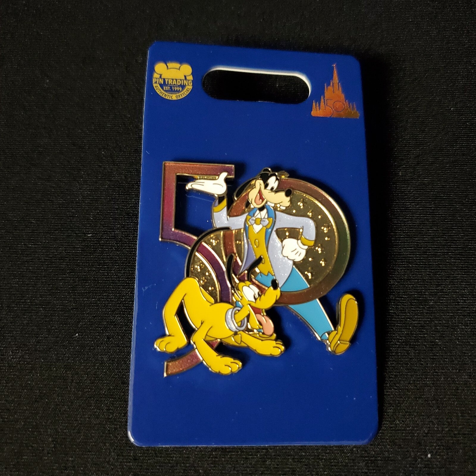 *3 Pin Set* 2021 Walt Disney World WDW 50th Mickey Minnie Chip Dale Goofy Pluto