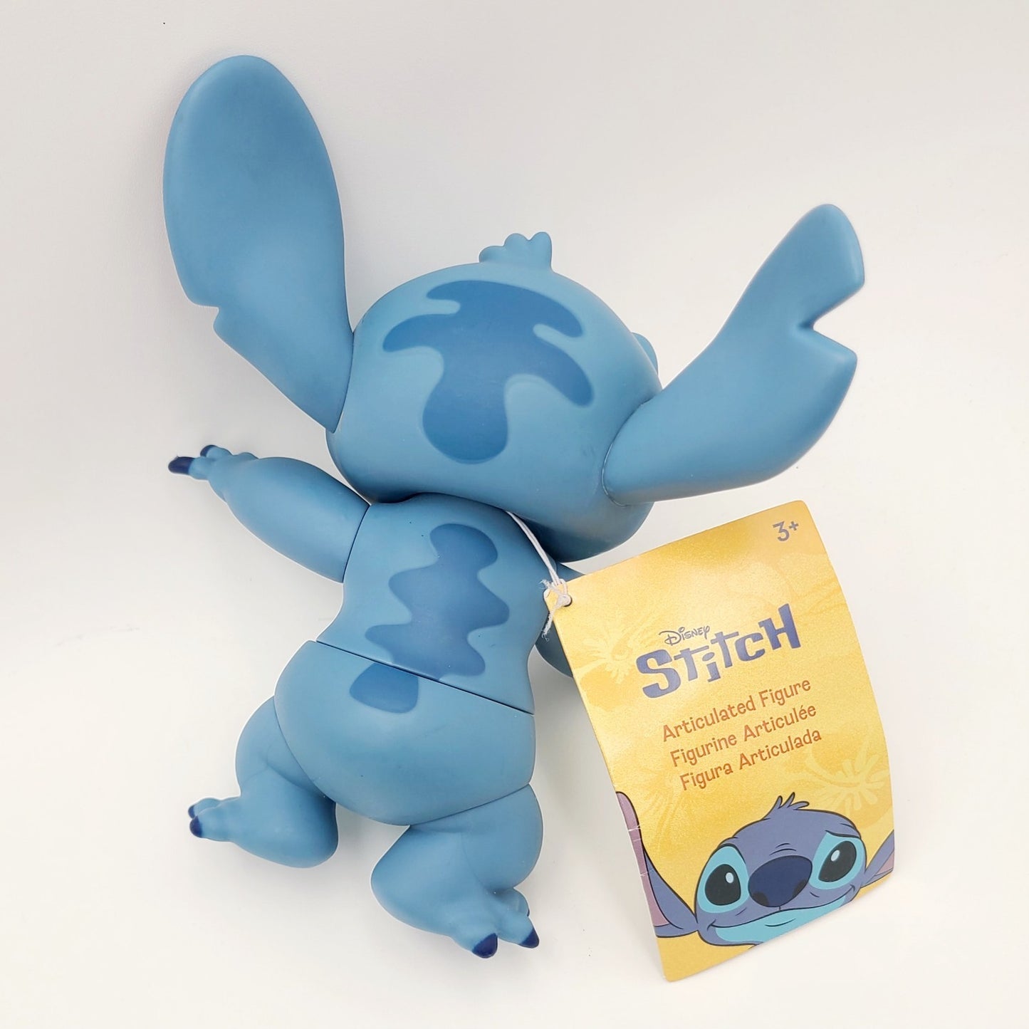 2025 Walt Disney World Parks Stitch Articulated Plastic Figure 7” Blue Alien 626