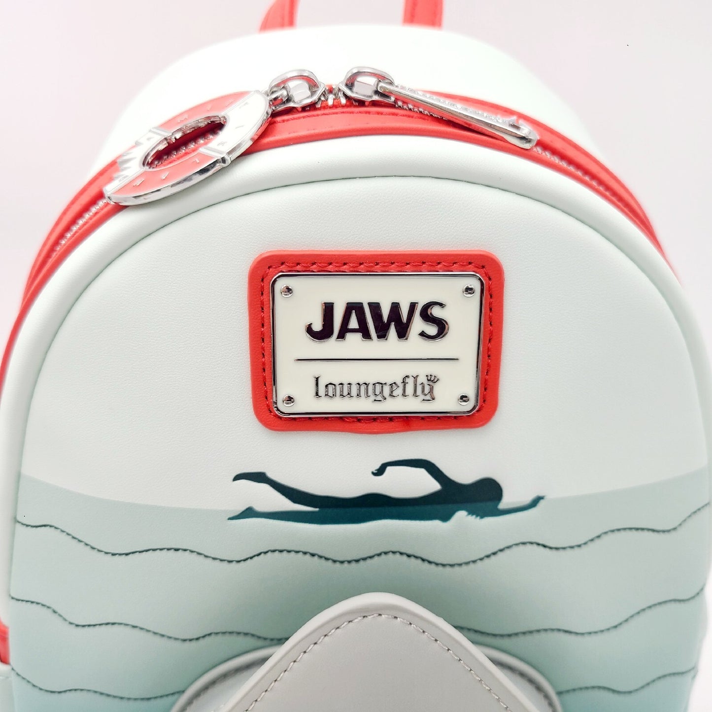 2024 Universal Studios Florida Jaws Shark Loungefly Mini Backpack New Orlando