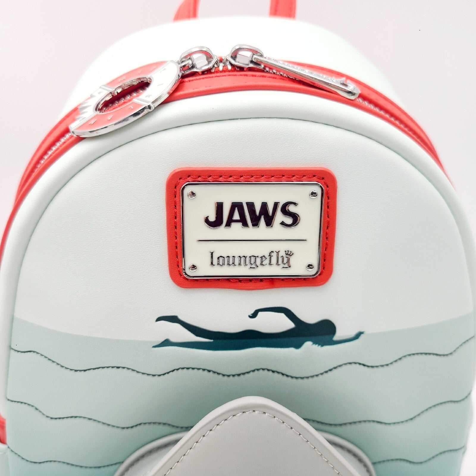 2024 Universal Studios Florida Jaws Shark Loungefly Mini Backpack New Orlando