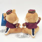Disney Parks Hollywood Hotel Chip 'n' Dale Tower of Terror Bellhop Plush Set New
