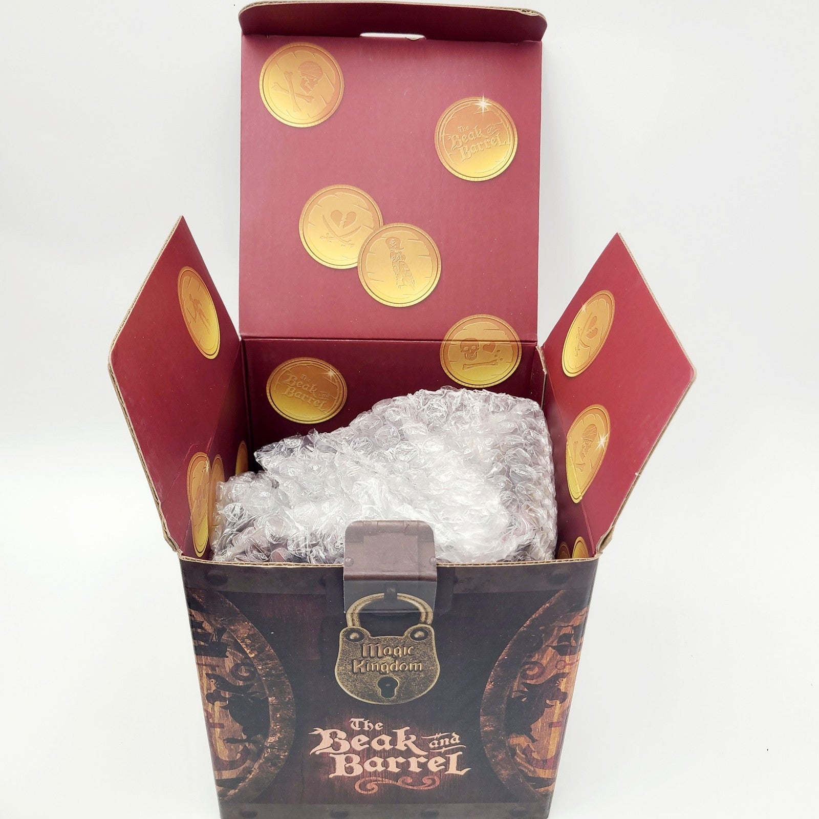 Disney Parks Beak & Barrel Pirate Skull Mug Redd Cup Tiki Pirates Of Caribbean