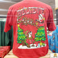 LARGE 2026 Buc-ee's Christmas Tree Shirt BELIEVE Bucees Beaver Reindeer Lights