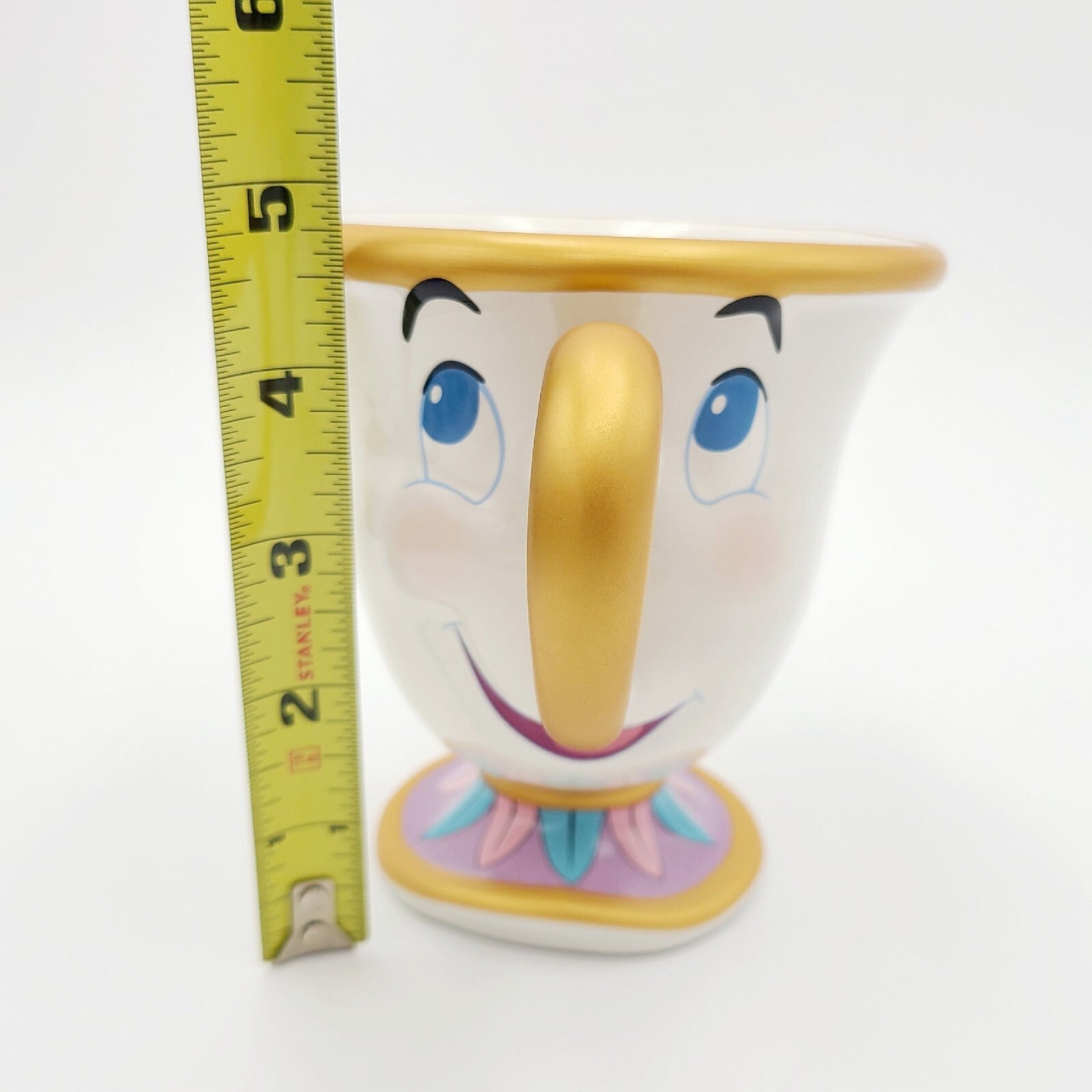 *CHIP Mug* Walt Disney World Parks Beauty & the Beast Tea Cup Ceramic Coffee NEW