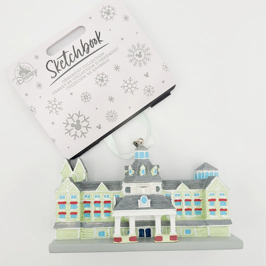 NEW 2024 Disney World Parks Yacht Club Resort Mickey Minnie Christmas Ornament