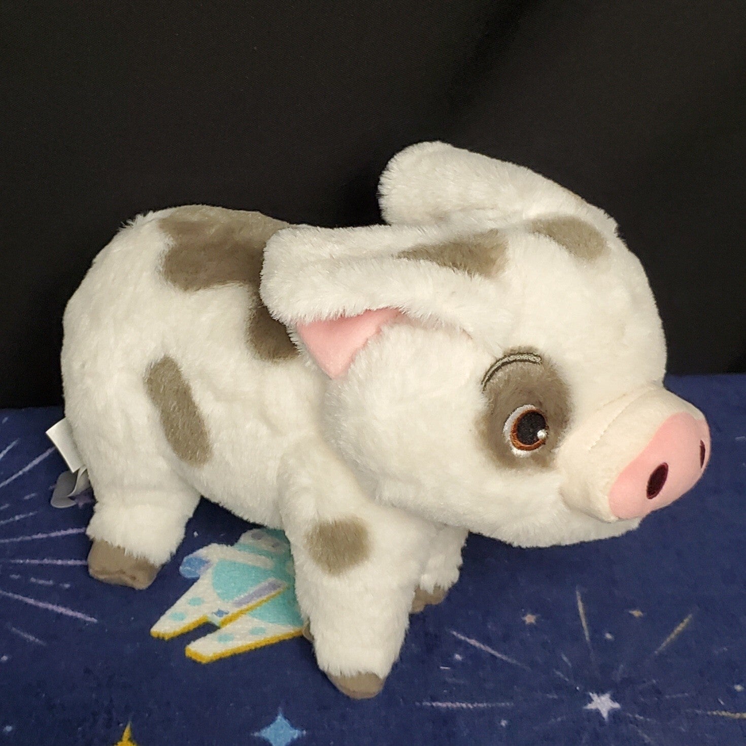 NEW Disney Store Moana Pua Spotted Pig Friend Small Plush Stuffed Animal 8"