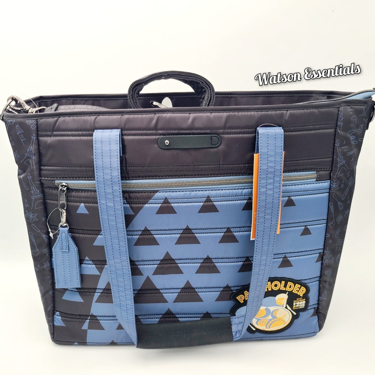 2025 Disney Parks Lug EPCOT Food & Wine Festival Passholder Paddle Tote Bag AP