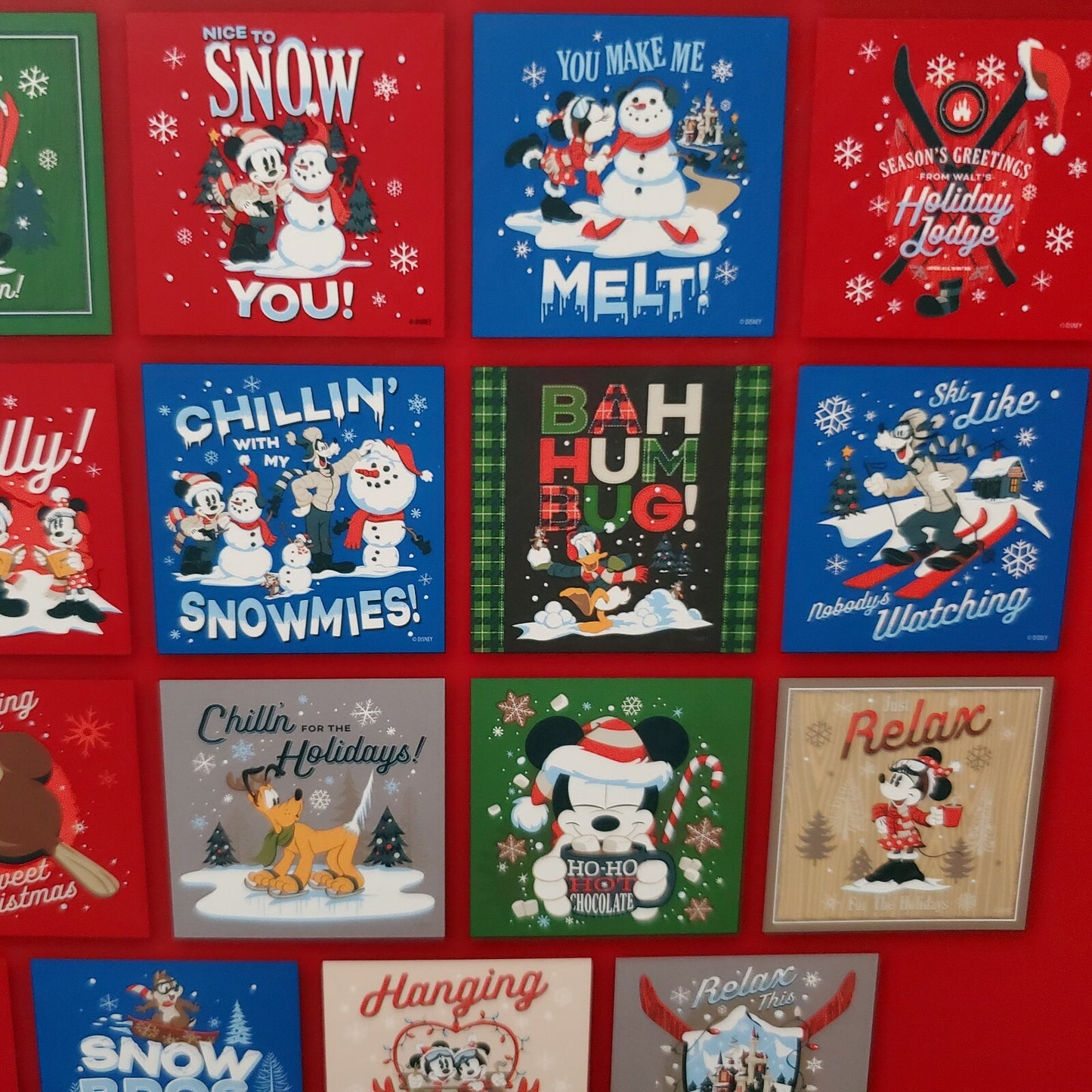 Disney Park Mickey Mouse & Friends Mini Puzzle Advent Calendar Christmas Holiday