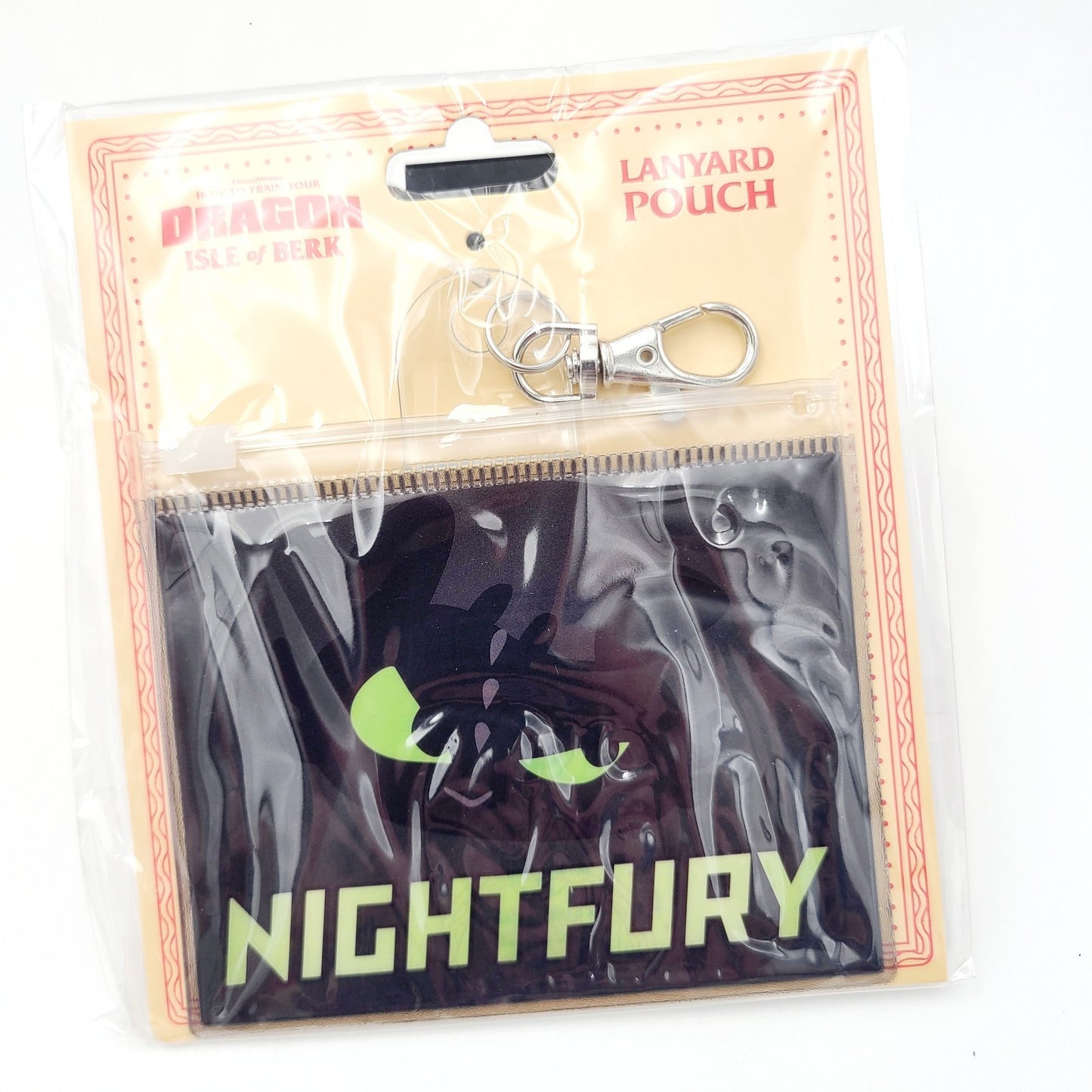 EPIC Universe How To Train Your Dragon Toothless Nightfury Lanyard Pouch NEW