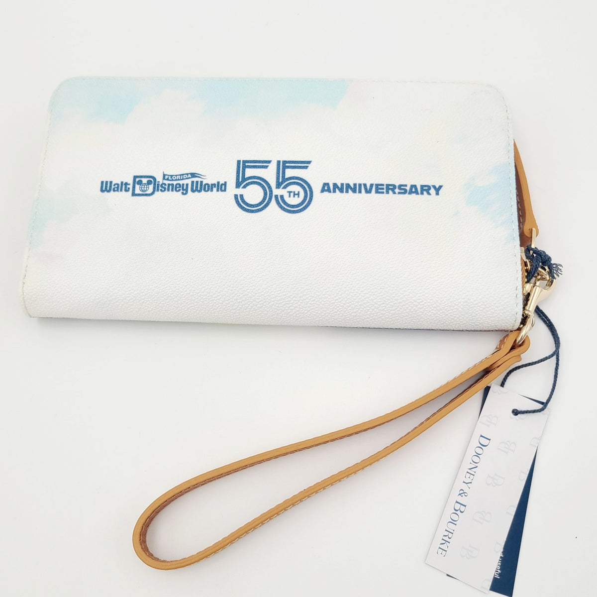 IN HAND 2026 Walt Disney World Parks 55th Anniv Dooney & Bourke Wallet Castle