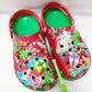 *M6/W8 Adult Crocs* 2023 Disney Parks Christmas Holiday Mickey & Friends Clogs
