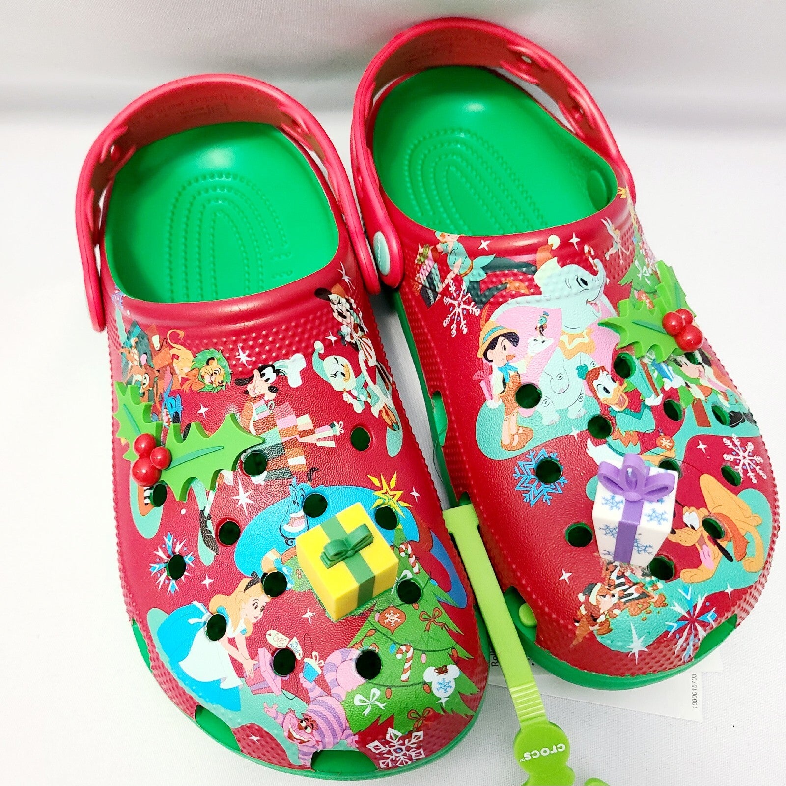 *M6/W8 Adult Crocs* 2023 Disney Parks Christmas Holiday Mickey & Friends Clogs