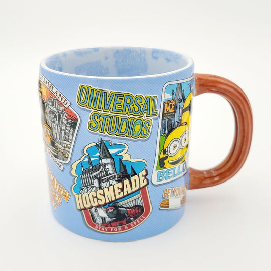 NEW Universal Studios Theme Park Coffee Mug Shows Rides Harry Potter Volcano Bay
