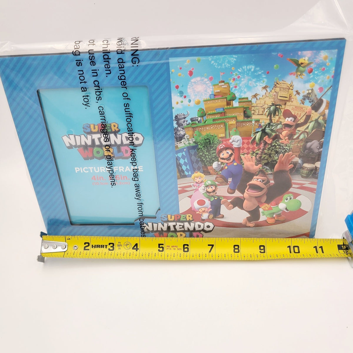 Universal Studios EPIC Super Nintendo World Mount Mario Picture Photo Frame DK