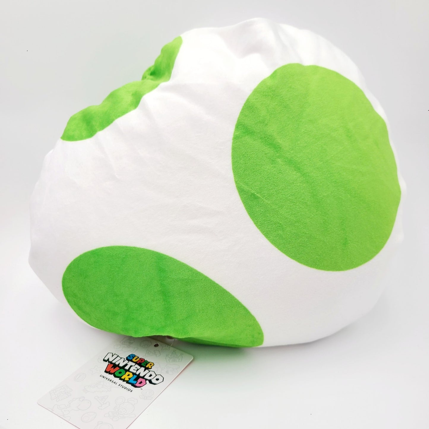 Universal Studios EPIC Super Nintendo World Yoshi / Egg Reversible Plush Pillow
