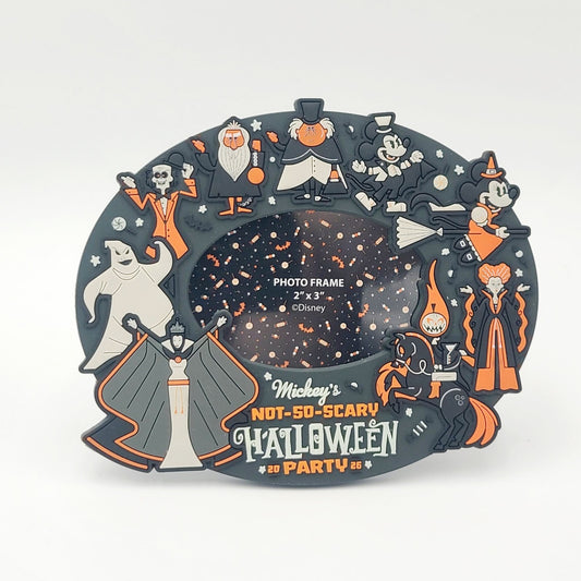 IN HAND 2026 Disney Parks Mickey’s Not So Scary Halloween Party Photo Frame 2x3”