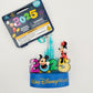 Walt Disney World Parks 2025 Mickey Minnie Mouse Castle Light-Up Ornament NEW