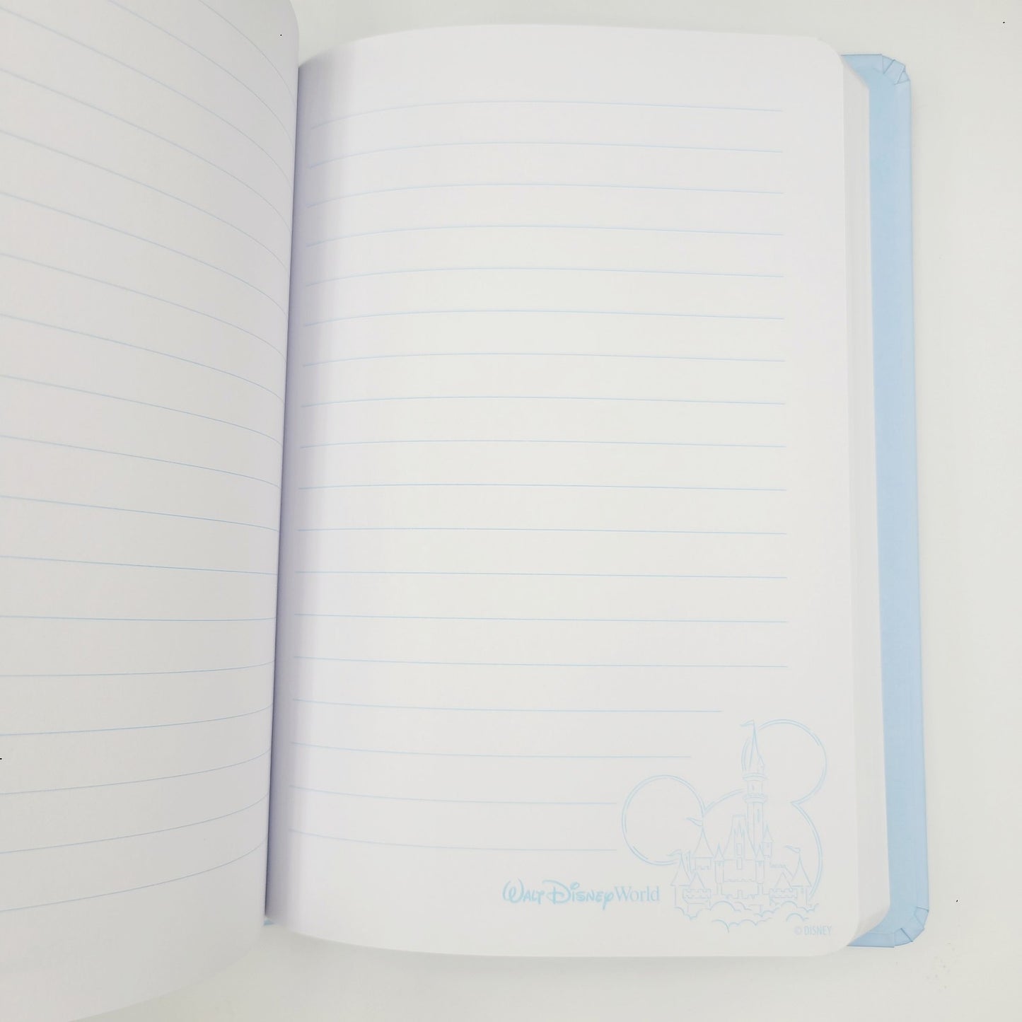 Walt Disney World Parks WDW 2026 Cinderella Castle Notebook Journal Blue New