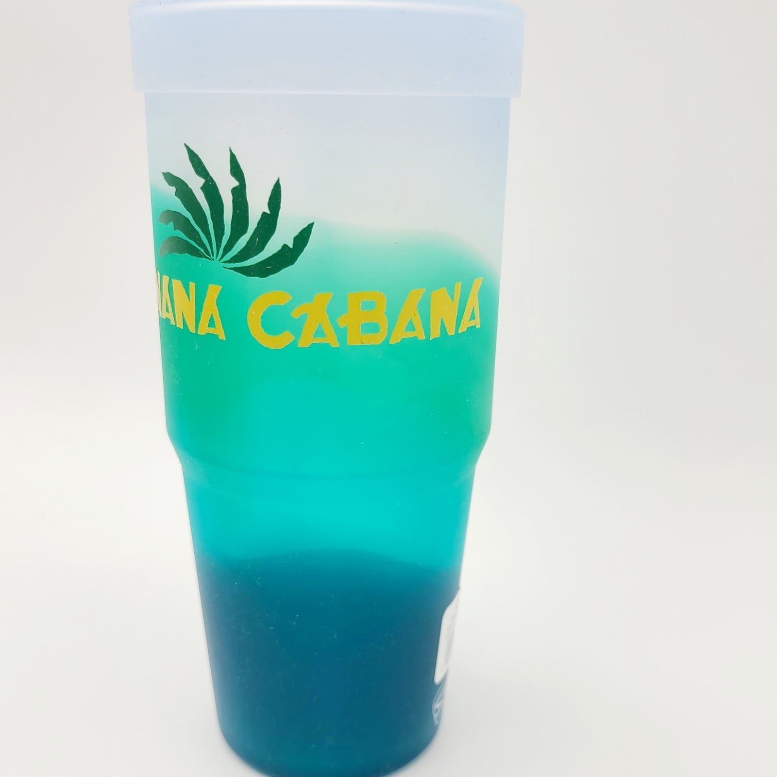 (1) Disney Park Caribbean Beach Resort Banana Cabana Silicone Tumbler Silipint
