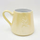 Disney Parks Beauty &the Beast Belle Found Within Coffee Yellow Pearlescent Mug 