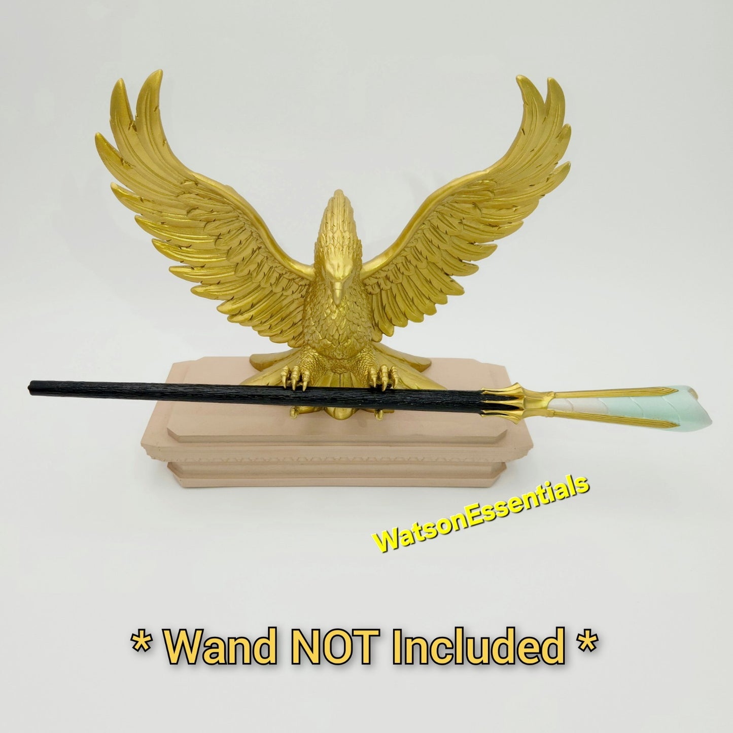 EPIC Universe Wizarding World Harry Potter Golden Phoenix Wand Stand Universal