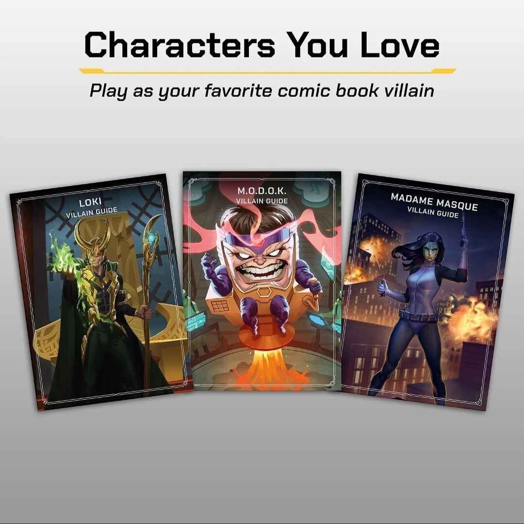 Ravensburger Marvel Villainous: Mischief & Malice Strategy Board Game Ages 10+