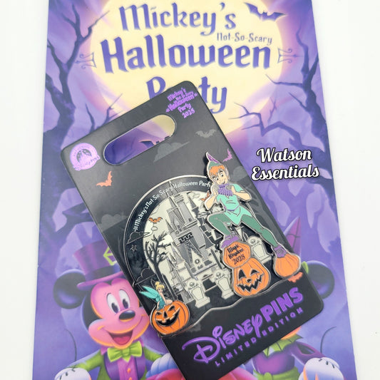 Disney Park 2025 Mickey’s Not So Scary Halloween Party Peter Pan Pin Tinker Bell
