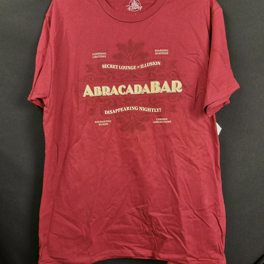 XXL 2021 Disney Parks Boardwalk Resort Abracadabar Red Adult Tee Shirt T-Shirt