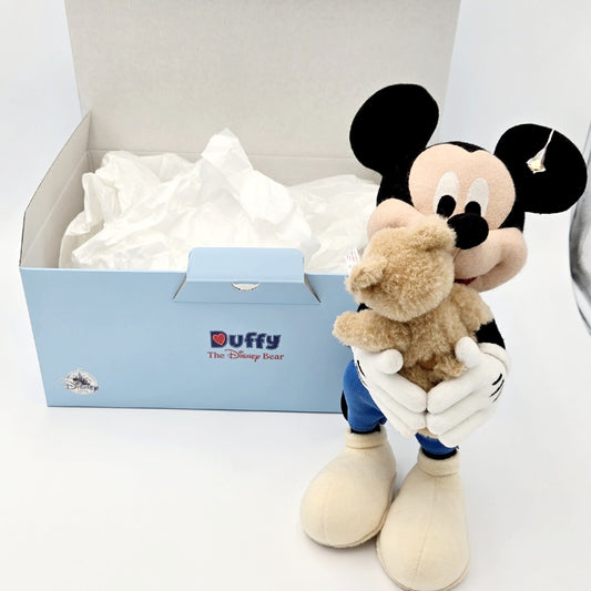 NEW Disney Parks X Steiff Mickey Mouse & Duffy Disney Bear Collectible LE 1550