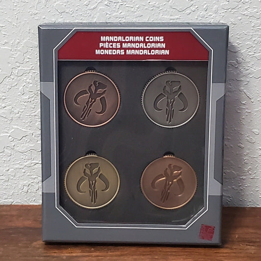 2022 Disney Parks Mandalorian Coins Star Wars Galaxys Edge Currency Cosplay New