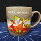 Disney Seven Dwarfs Working Hard Hardly Working Snow White Ceramic Coffee Mug