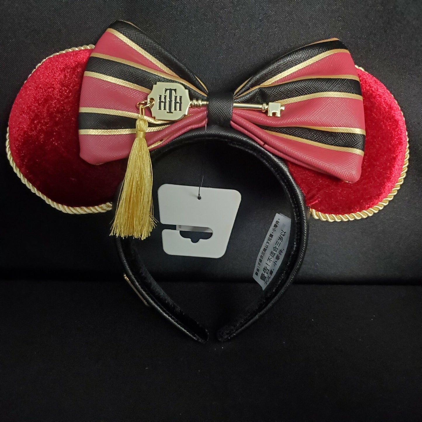 Disney Loungefly Hollywood Tower Hotel HTH Tower Of Terror Minnie Ears Headband