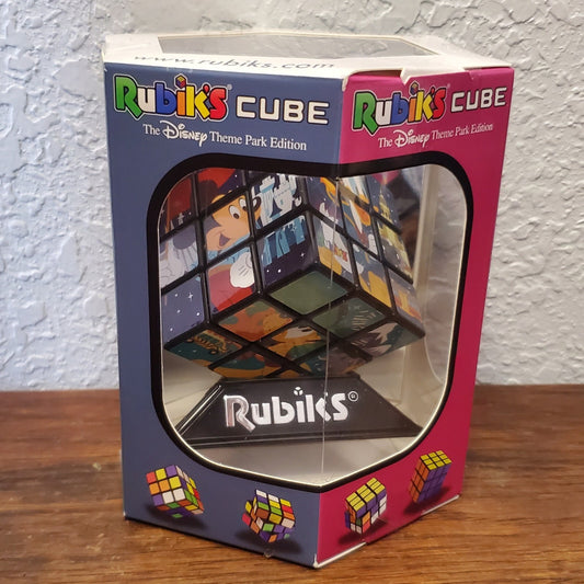 NEW Disney Rubik's Cube Theme Park Edition Puzzle Mickey Minnie Pluto Chip Dale