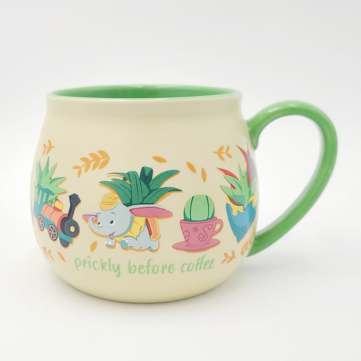 2026 Disney Parks WDW Prickly Before Coffee Cup Mug Cactus Ride Vehicles Dumbo