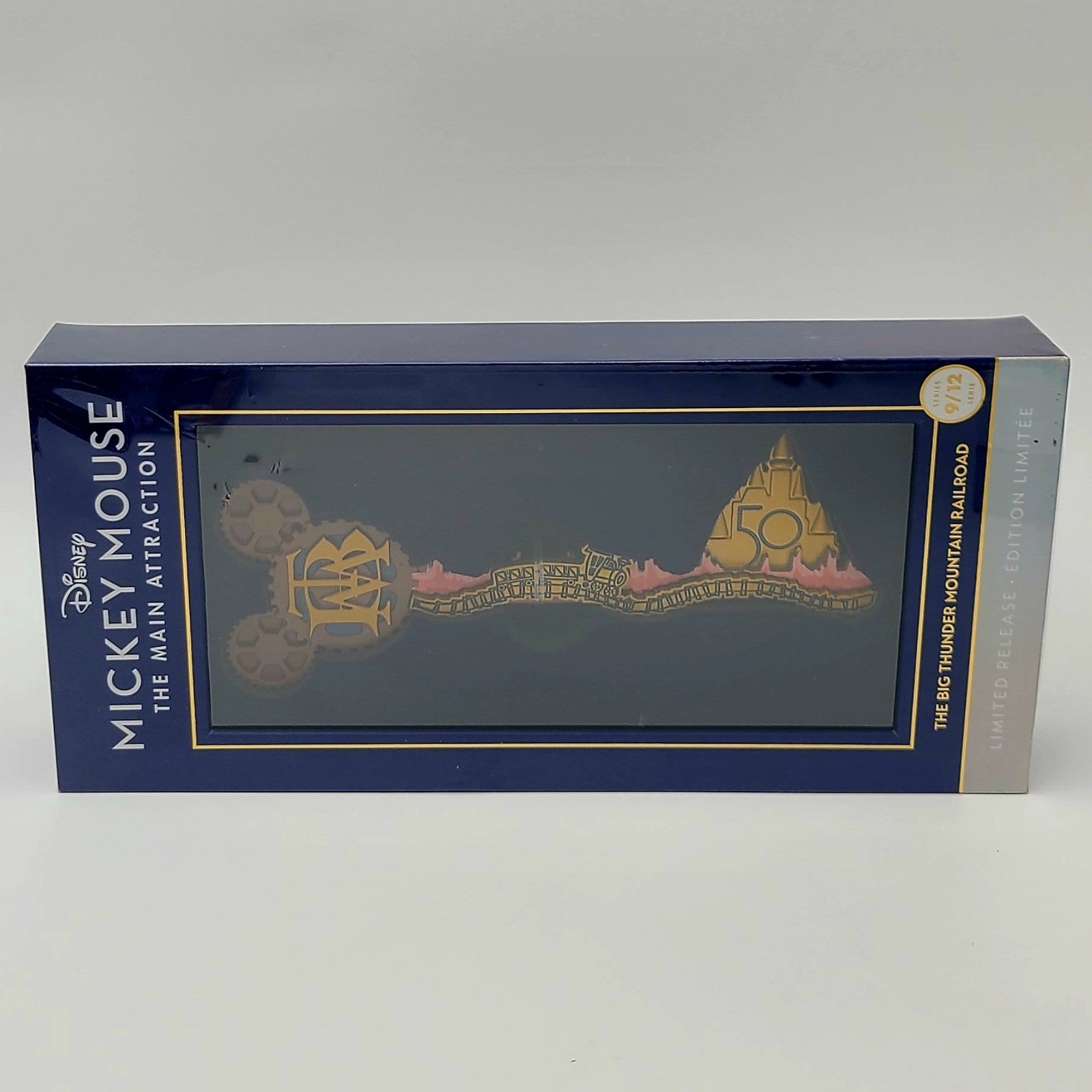 Disney Parks 50th Mickey Main Attraction Big Thunder Mountain BTM Railroad Key 9